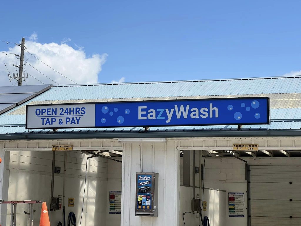 Easy Wash Sign 1