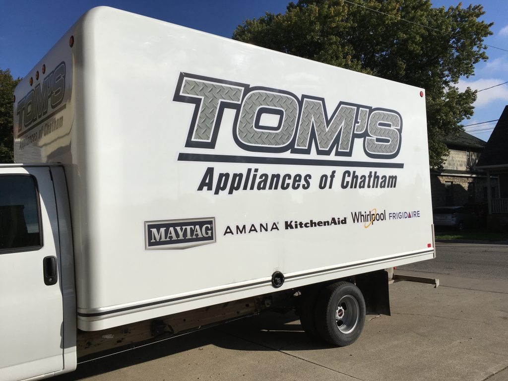 Toms Appliances Truck Pic 2