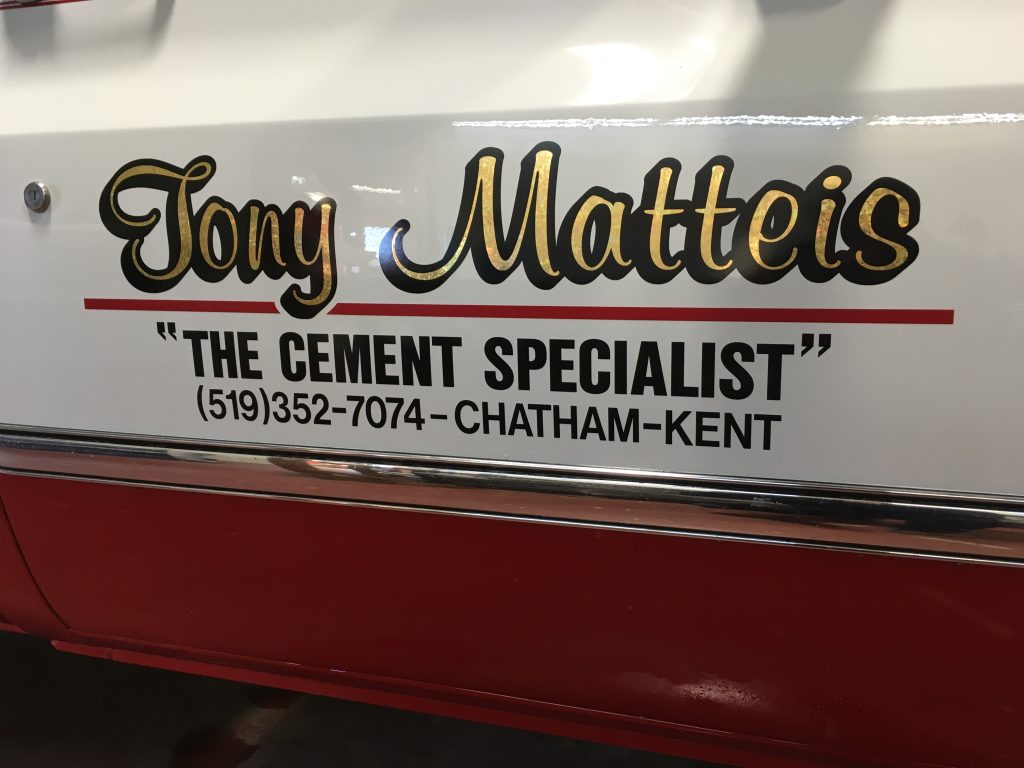 Tony Matteis Truck